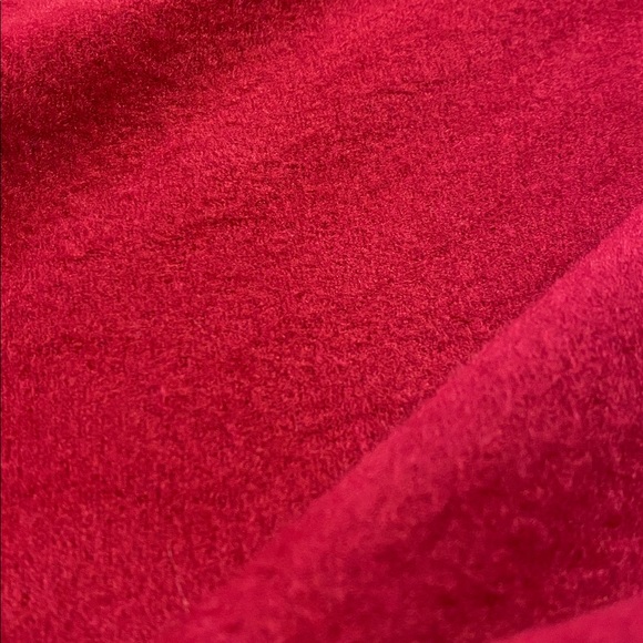 100% Mulberry Silk Double-Layer Floral Shawl Fuchsia Rose - Picture 5 of 6